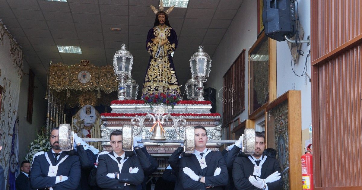 Traslado del Cautivo desde Santa María Micaela a su casa hermandad, con parada en el Comarcal