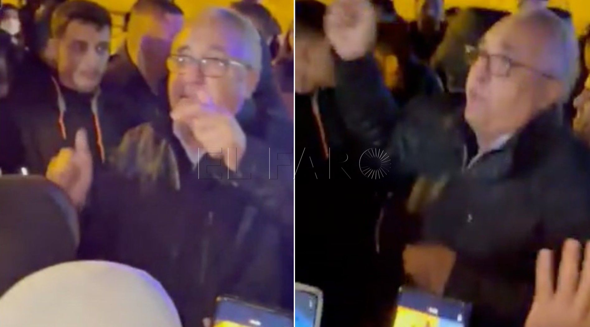 Vivas a Mohamed VI y a Pedro Sánchez en las protestas de la frontera