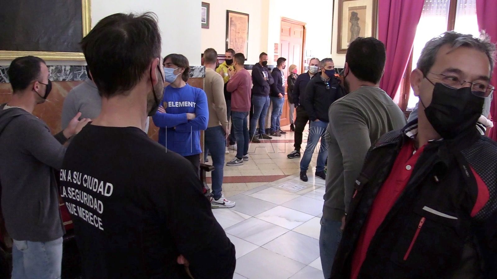 El presidente advierte a la Policía Local que "no va a permitir presiones"