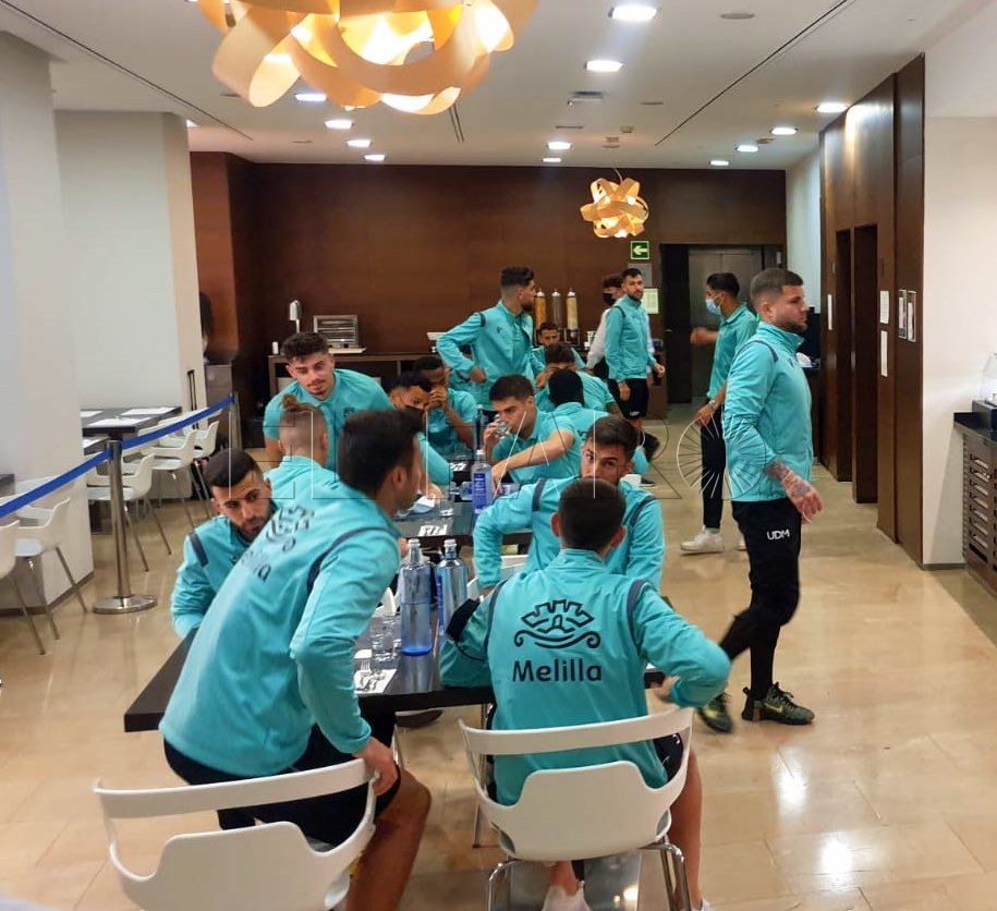 El Melilla visita un campo de Primera