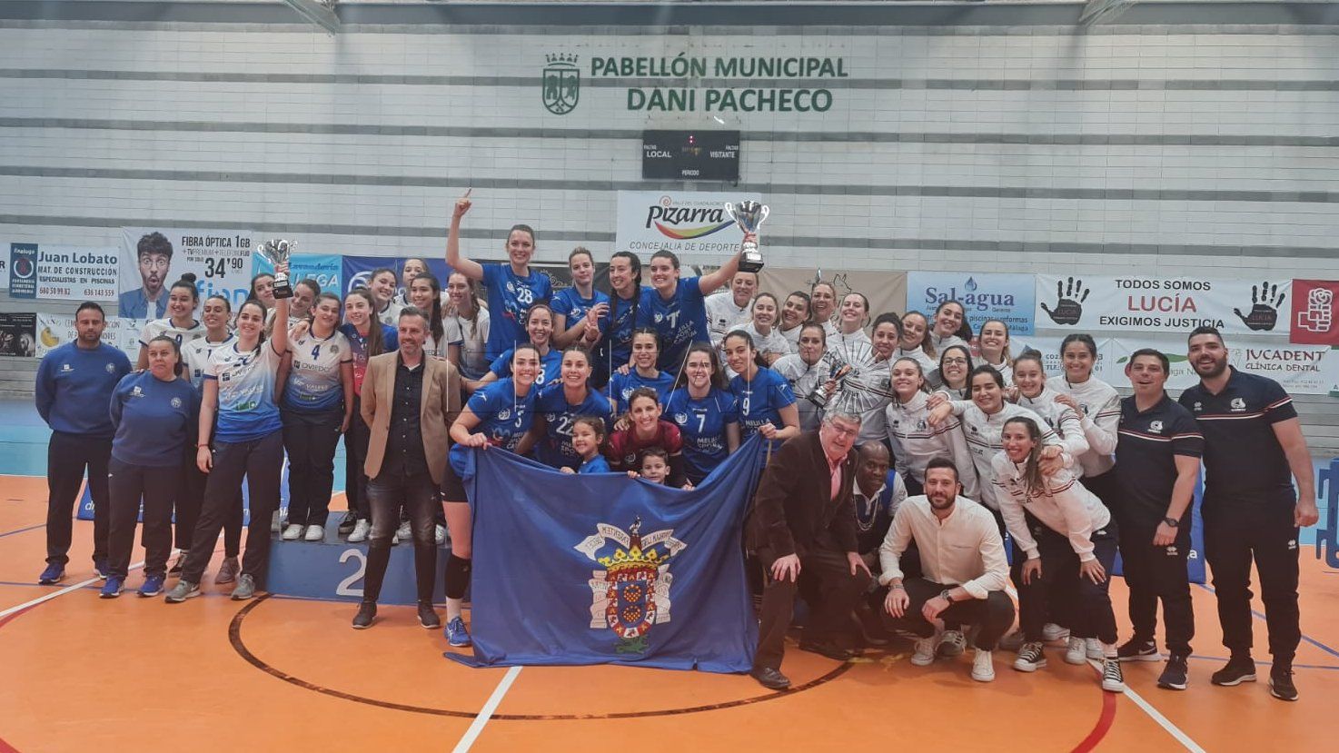 Melilla, campeona de la Primera División Nacional de voleibol femenino