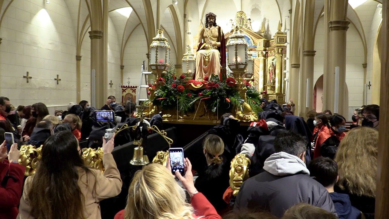 La lluvia impide la salida de Jesús Humillado