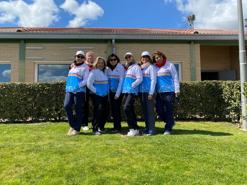 Buena participación de las golfistas melillenses en Madrid