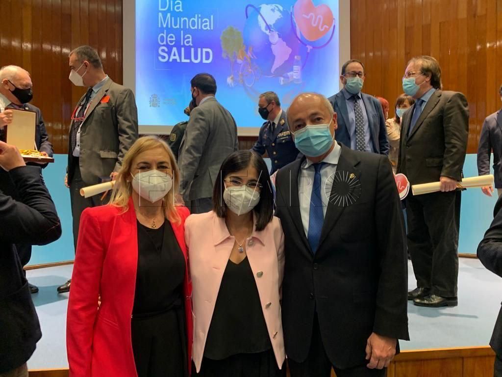 Reconocimiento del Ministerio de Sanidad a Juan Luis Cabanillas