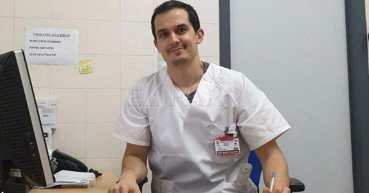 Jorge Moreno, rehabilitador del Comarcal: “El ejercicio es la mejor inversión que pueden hacer en su propia salud”