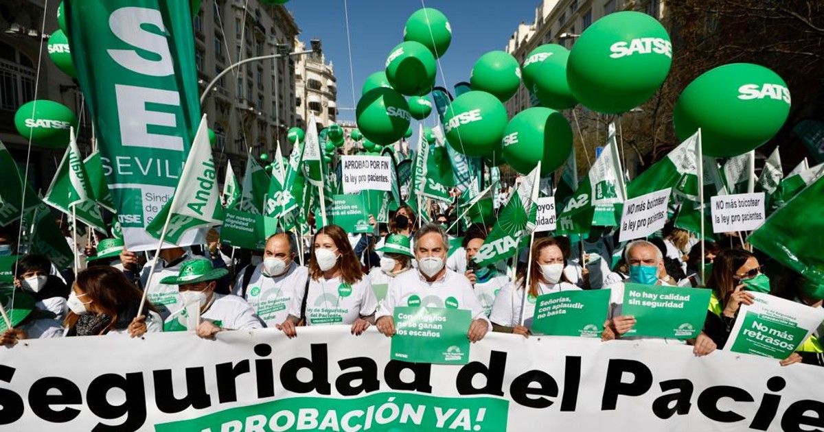 Satse: “El Congreso traiciona la mejora de la salud de más de 47 millones de personas”