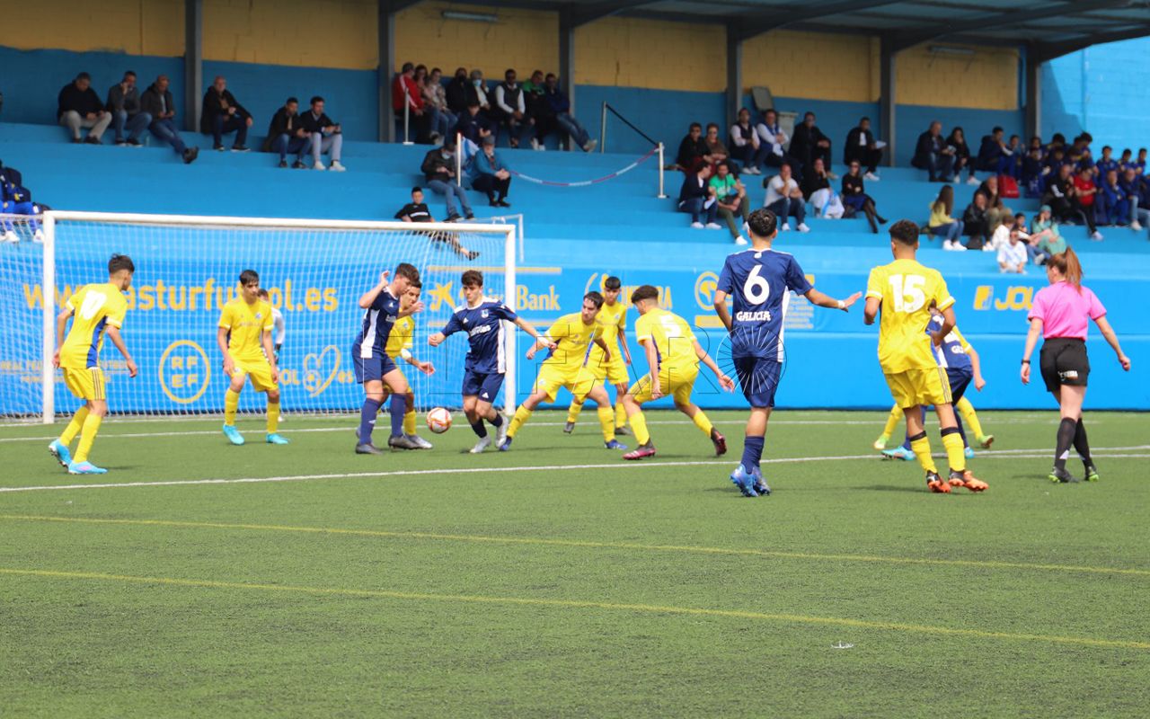 Melilla Sub 16 cae por la mínima ante Galicia y poco pudo hacer en Sub 14