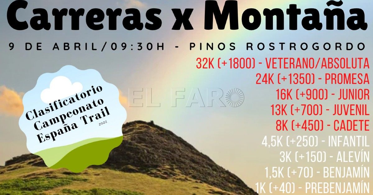 Inicia la temporada el Campeonato autonómico de Carreras por Montaña y Trail de Melilla