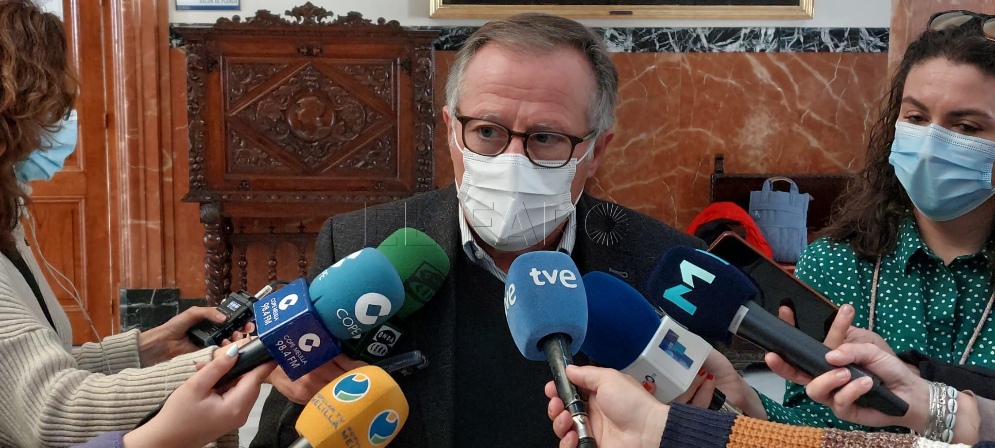 Eduardo de Castro espera que "Marruecos cese en la presión sobre Ceuta y Melilla"