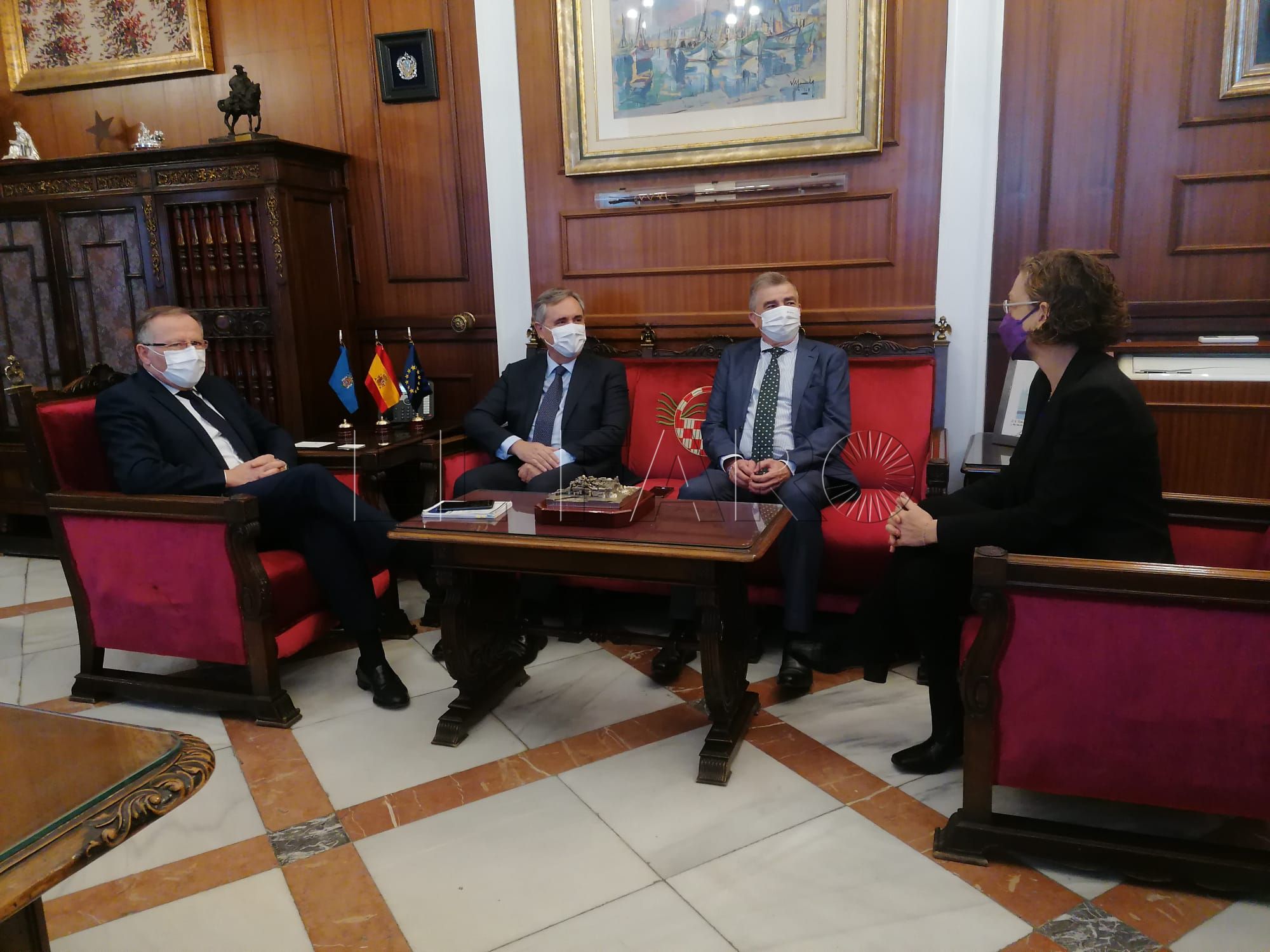 Clece se reúne con De Castro y se compromete a seguir trabajando por Melilla
