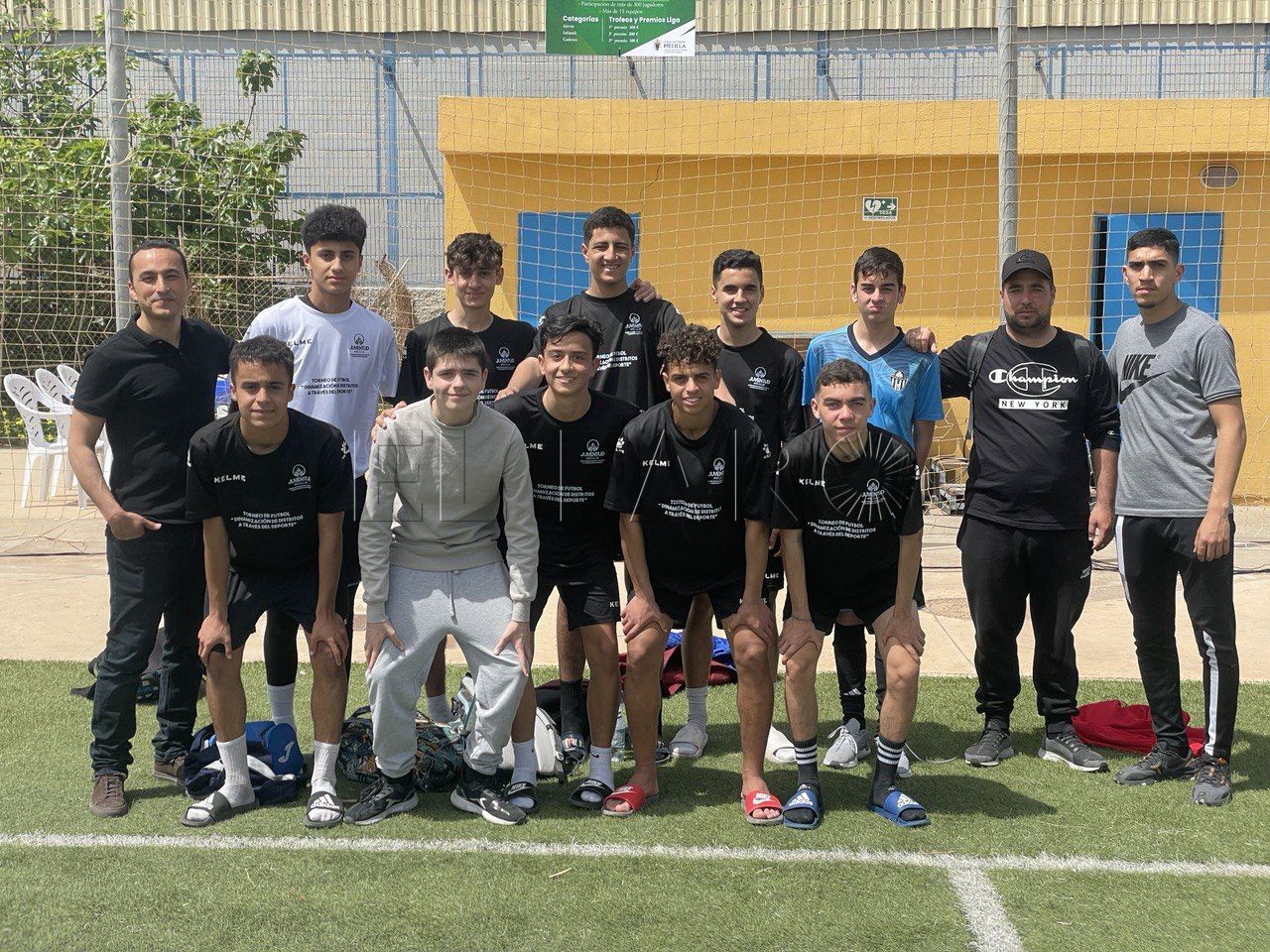Éxito futbolístico en el campo de La Cañada