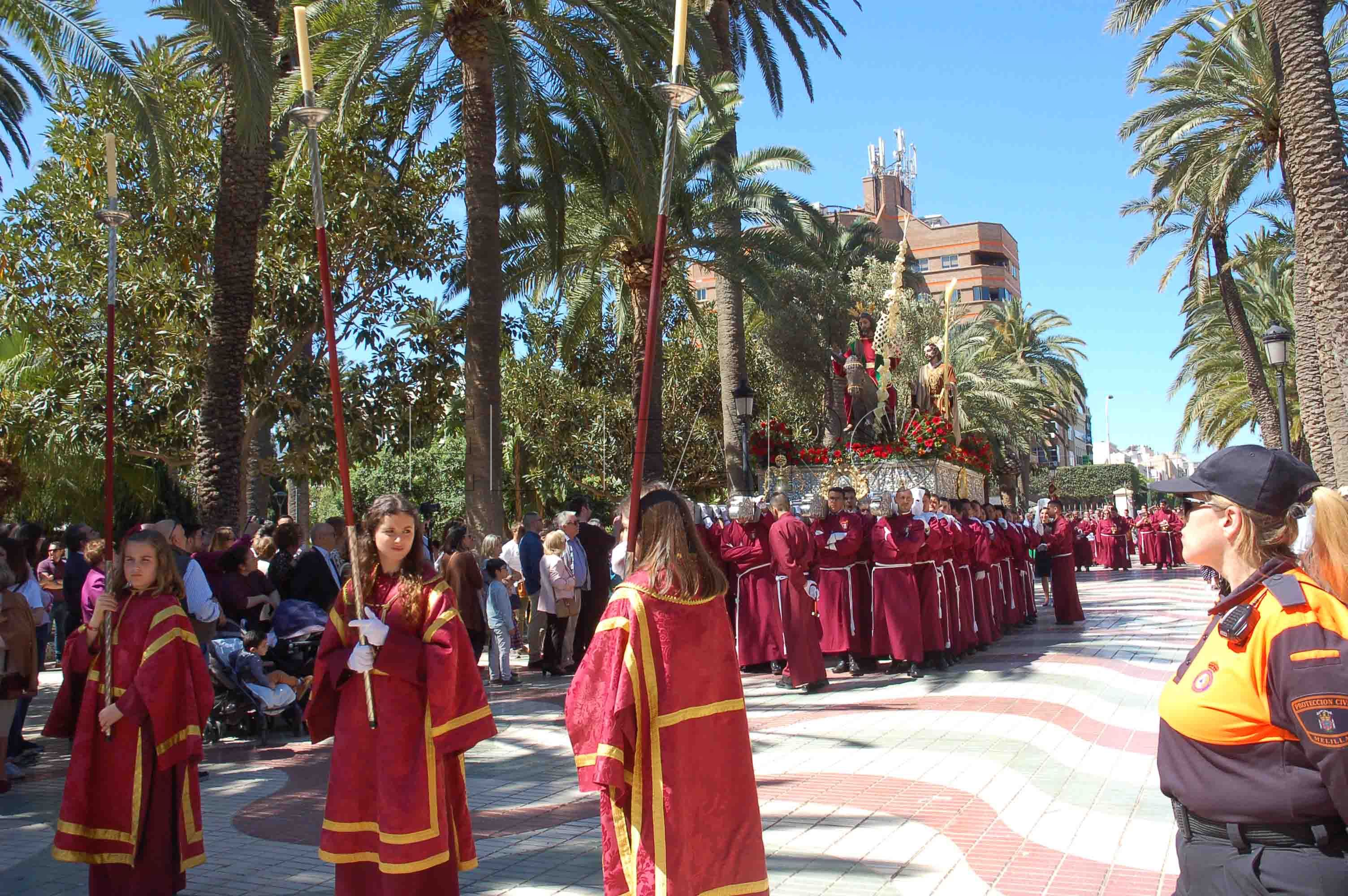 Cambio en el itinerario de la procesión de "La Pollinica" este Domingo de Ramos