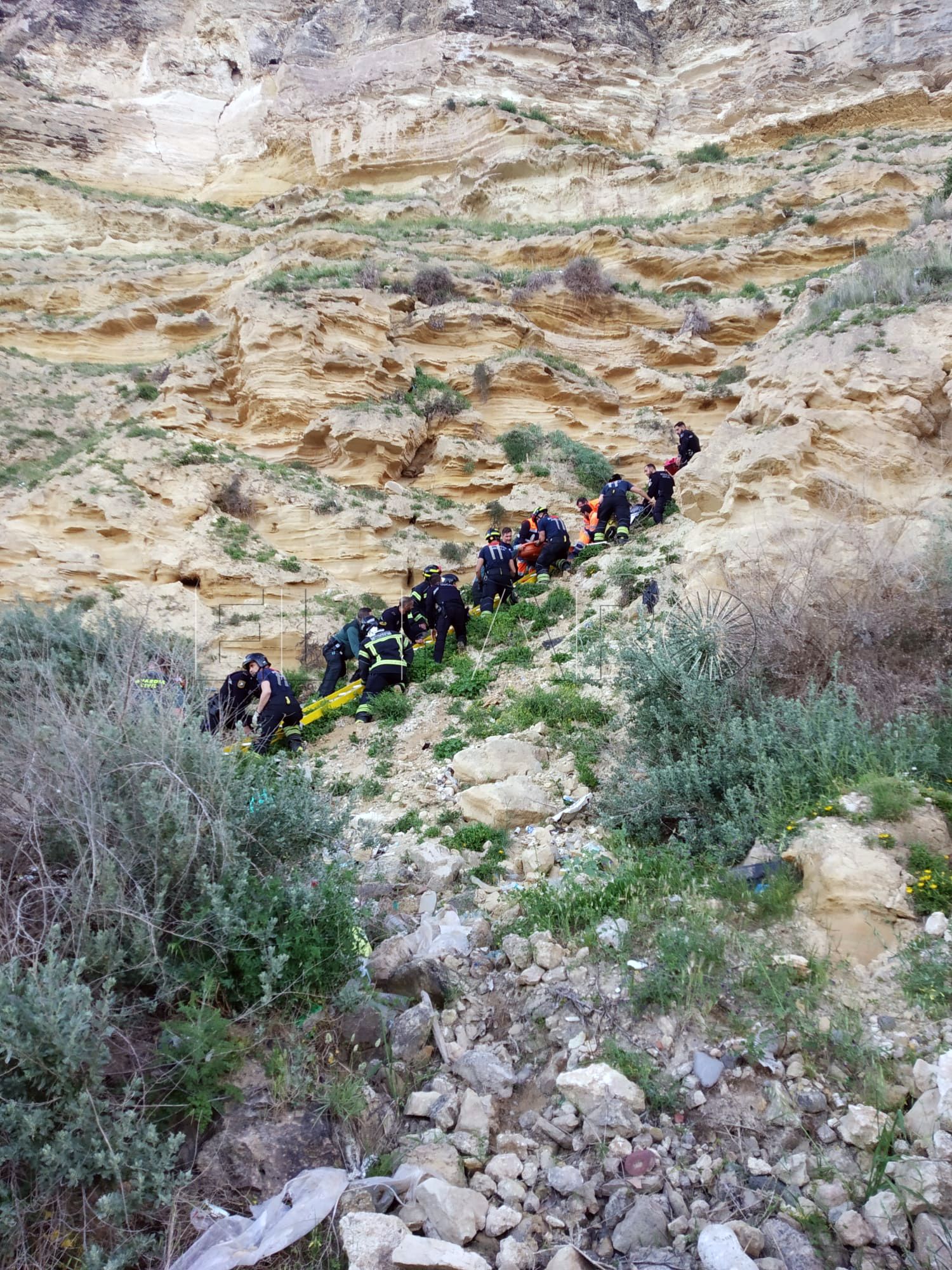 La joven herida en Horcas Coloradas permanece en el hospital