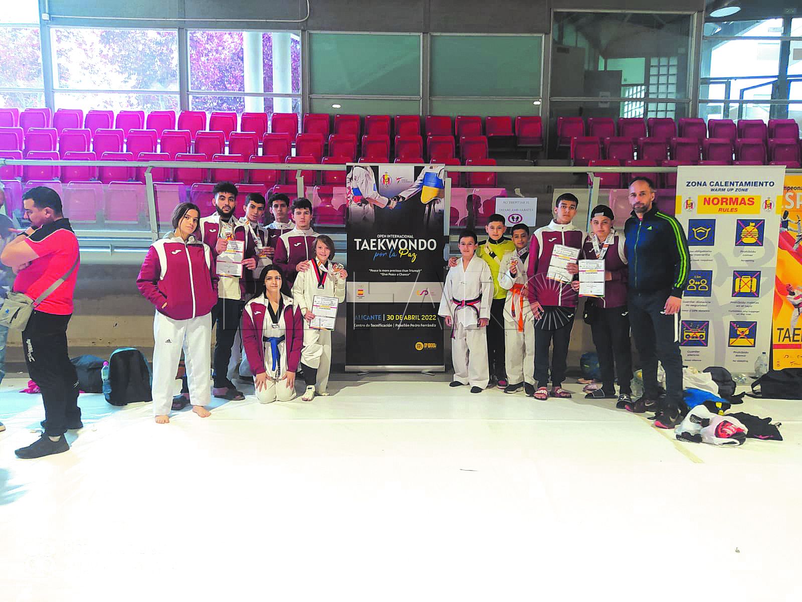 Lluvia de medallas para Melilla en el Open por la Paz