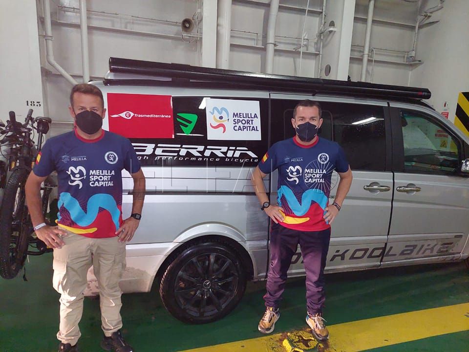 Sigue el buen caminar del ciclismo melillense en la Titan Desert