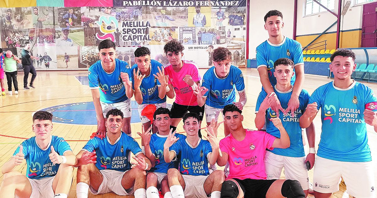 Buena temporada para los equipos melillenses de fútbol sala juvenil