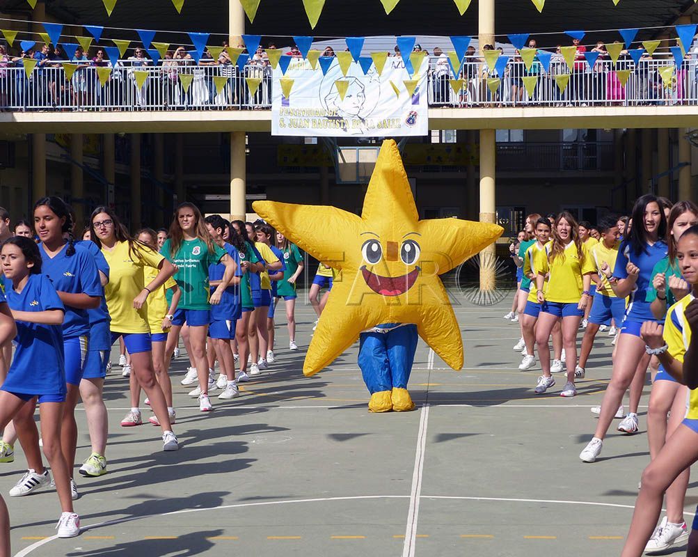 Comienzan los juegos de "azules y amarillos" en La Salle