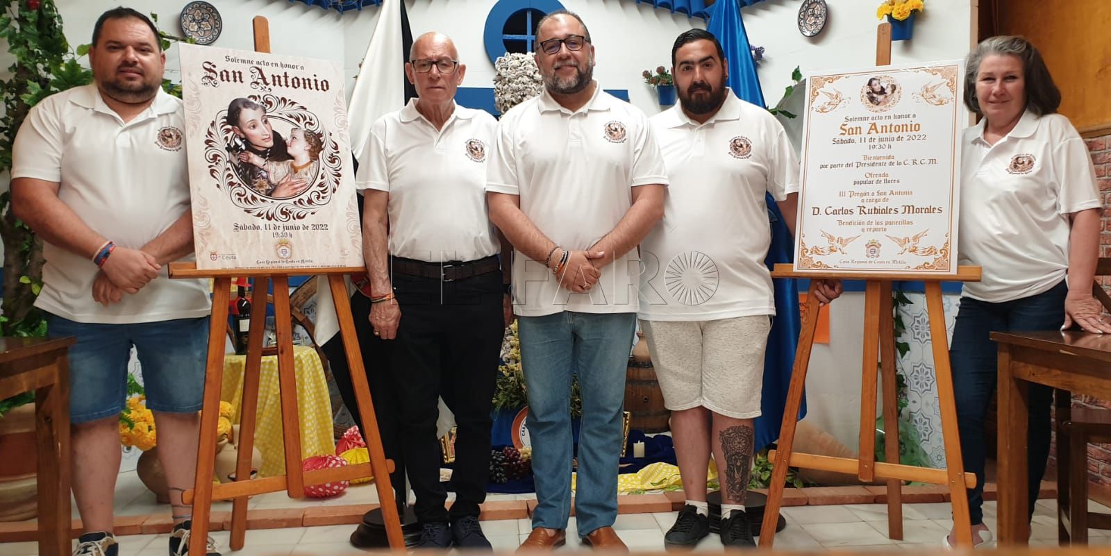 La Casa de Ceuta en Melilla presenta sus actos por San Antonio