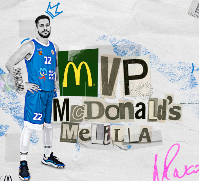 Niko Rakocevic, MVP McDonald’s Melilla de la presente temporada