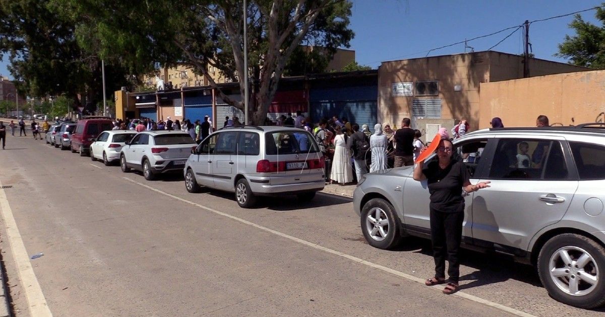 Melilla amplía hasta 12.000 metros la parcela para embolsar vehículos durante la OPE