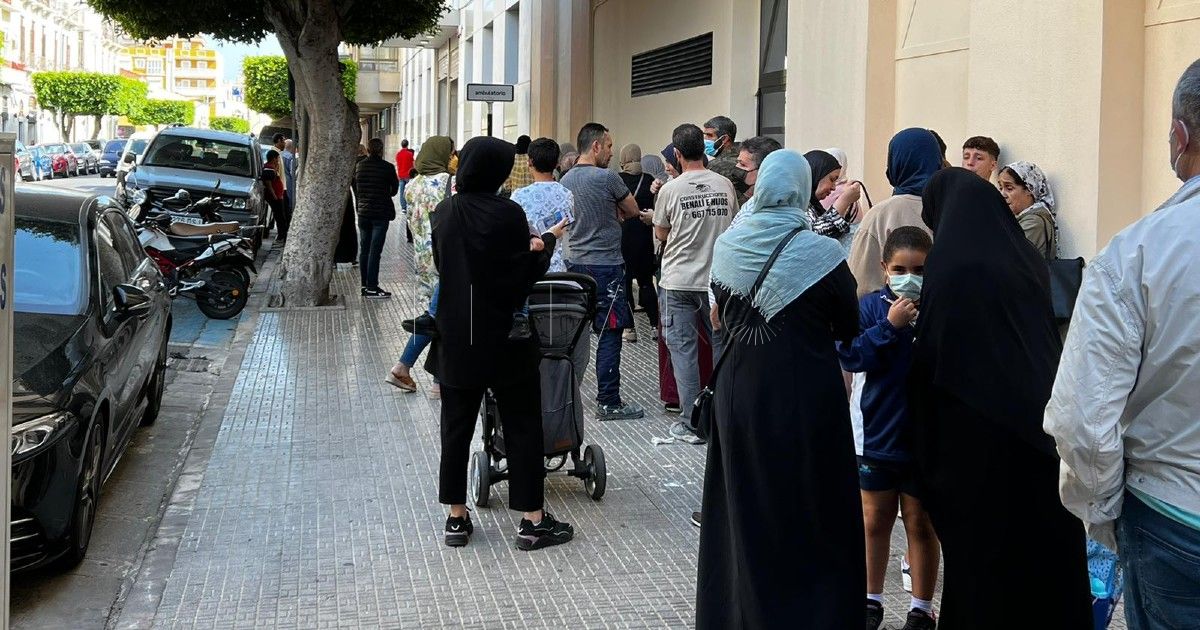 La reapertura fronteriza de Melilla dispara un 2.300% la vacunación
