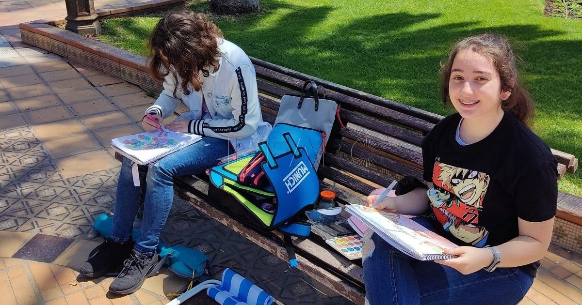 "Melilla en flor", dibujada por los Urban Sketchers