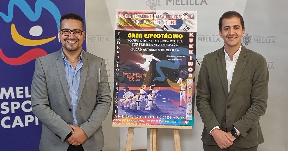 Melilla presenta el I Open Internacional de Taekwondo Tradicional Melilla Sport Capital