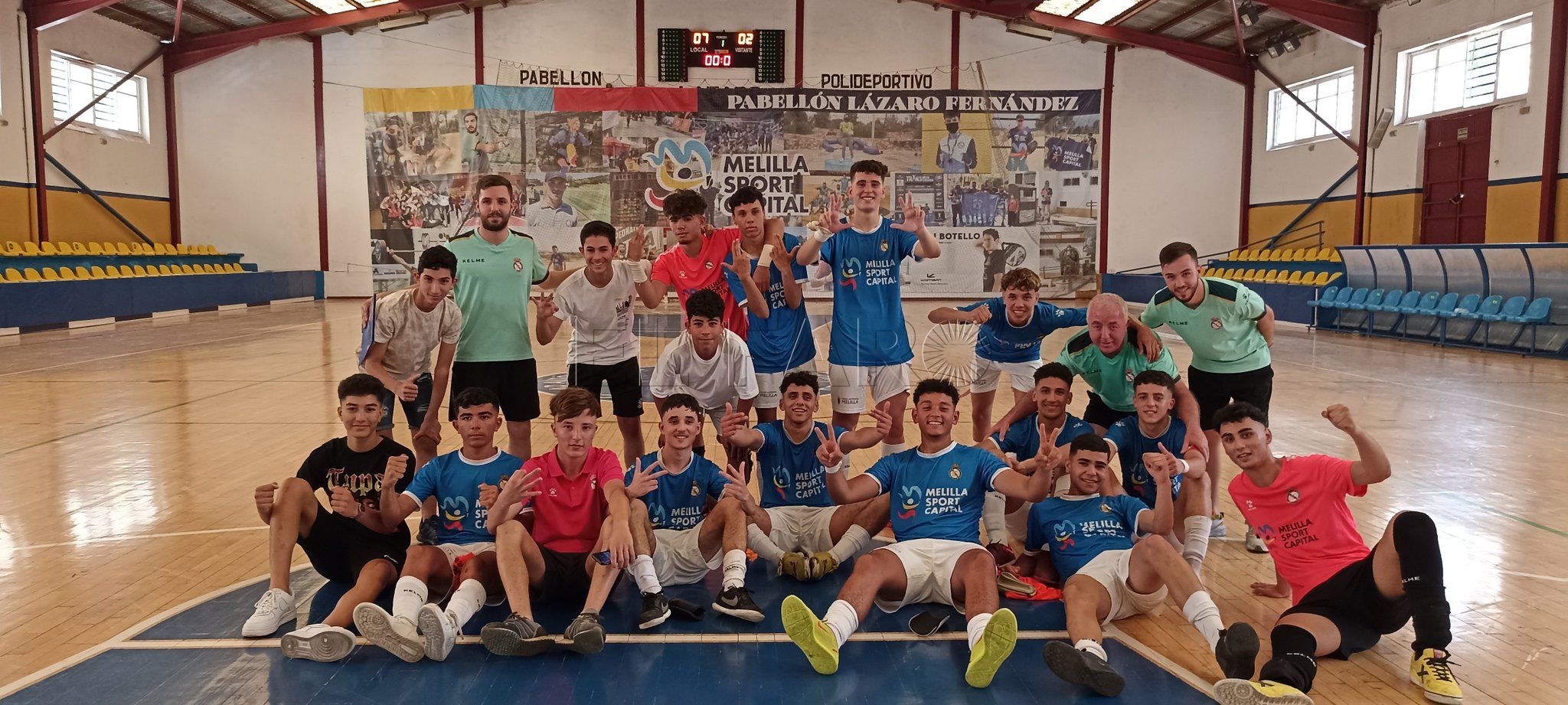 El MSC Peña Real Madrid juvenil termina la liga con un triunfo ante Los Olivos