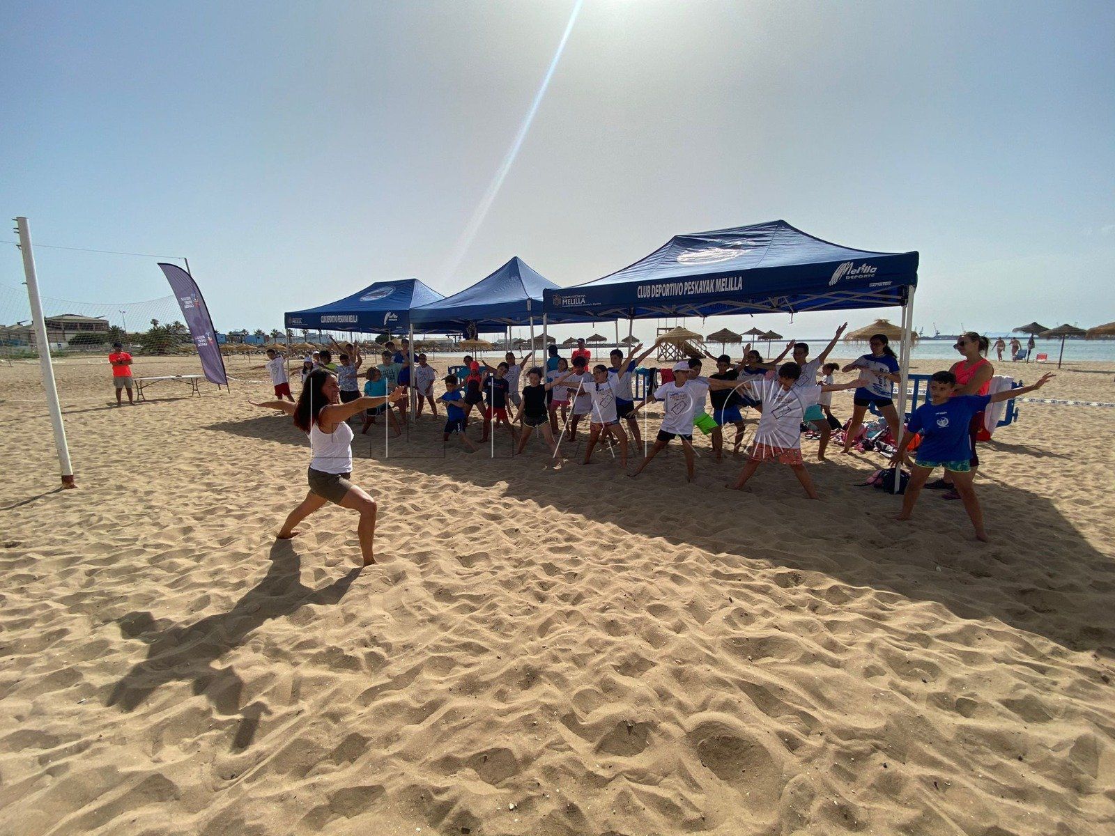 El Campus de voley playa está en marcha