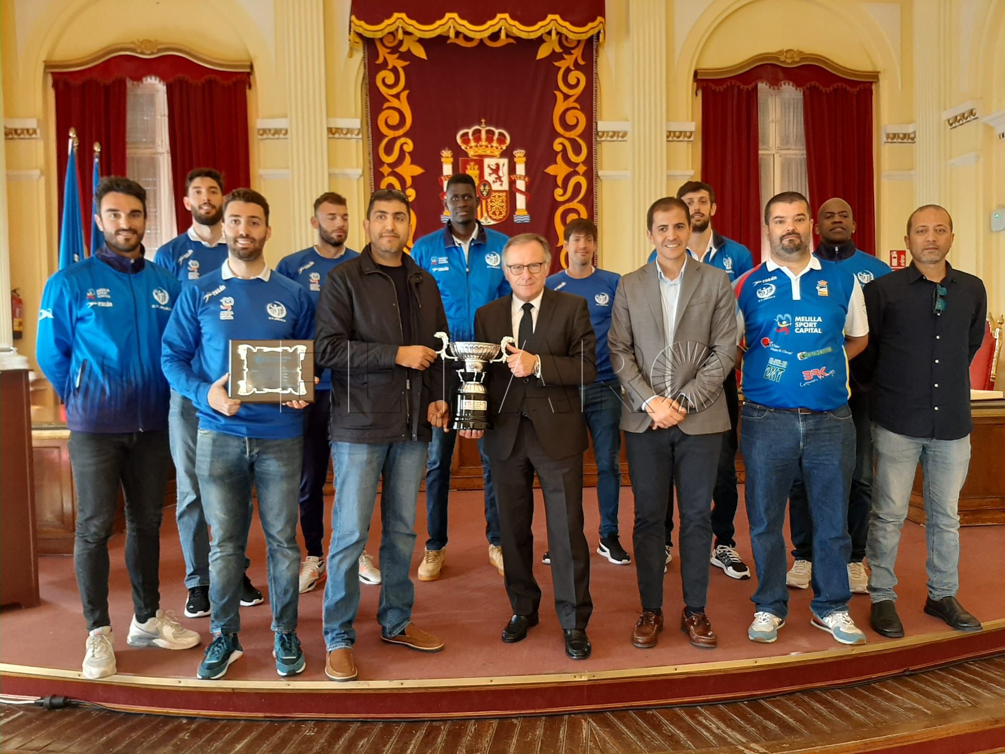 El voley homenajeado por la Ciudad