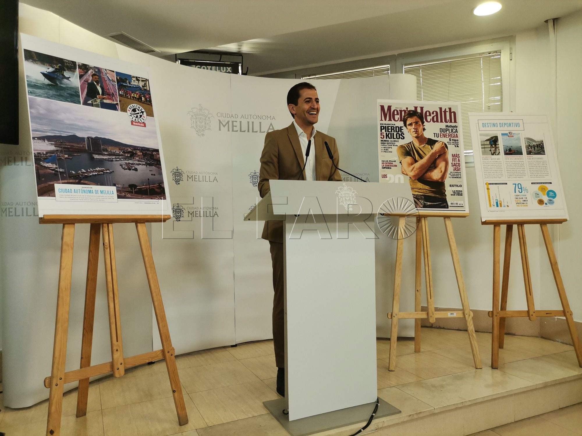 Melilla, Mejor destino deportivo 2022 para la revista Men’s Health