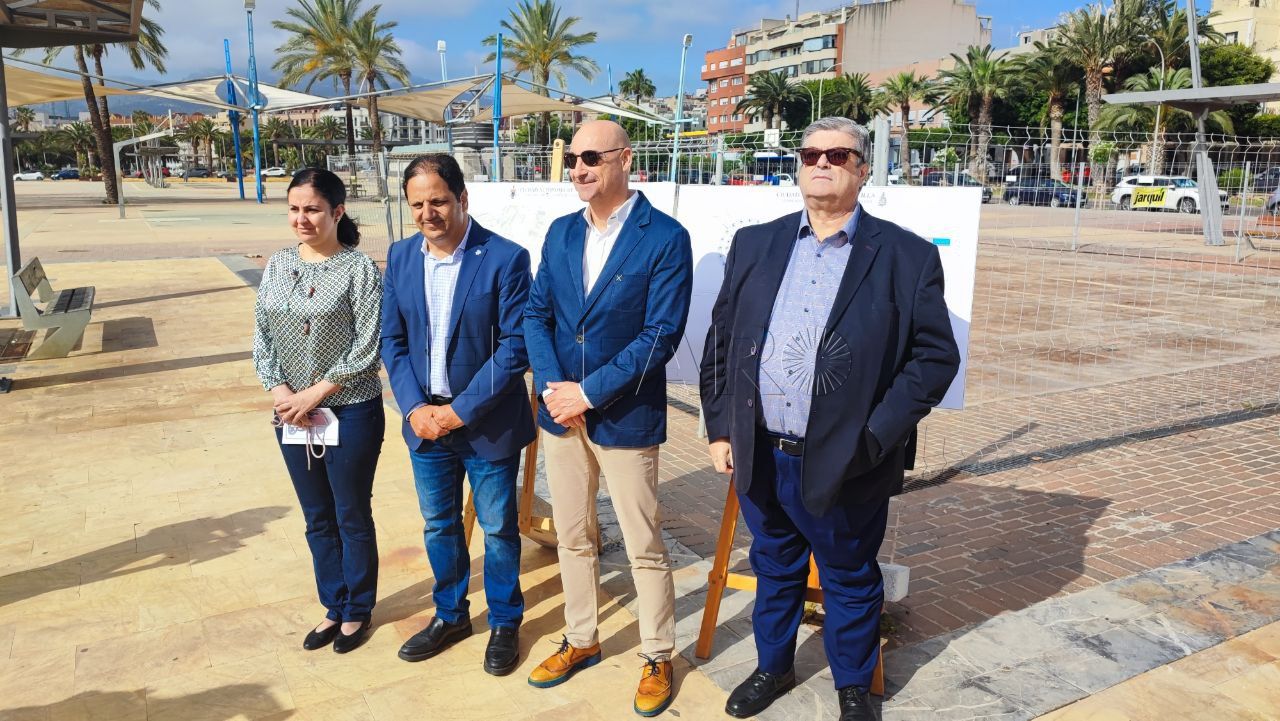 Arrancan las obras de reparación de las dos fuentes de la plaza Multifuncional