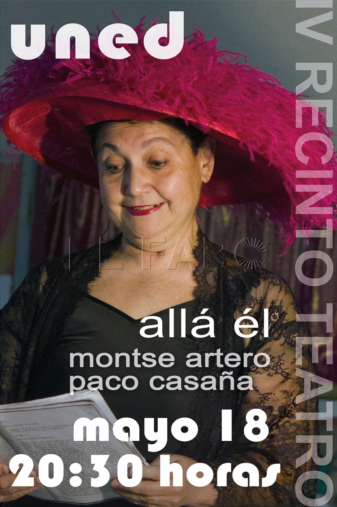 IV Recinto repone "Allá él" en el escenario de la UNED