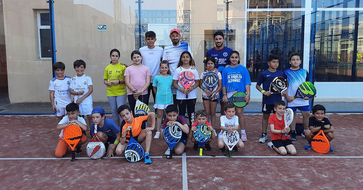 Alto nivel de los menores en el pádel