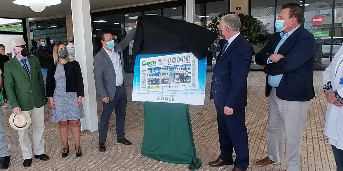 Cinco millones de cupones dedicados al Hospital Comarcal se sortean el 11 de mayo