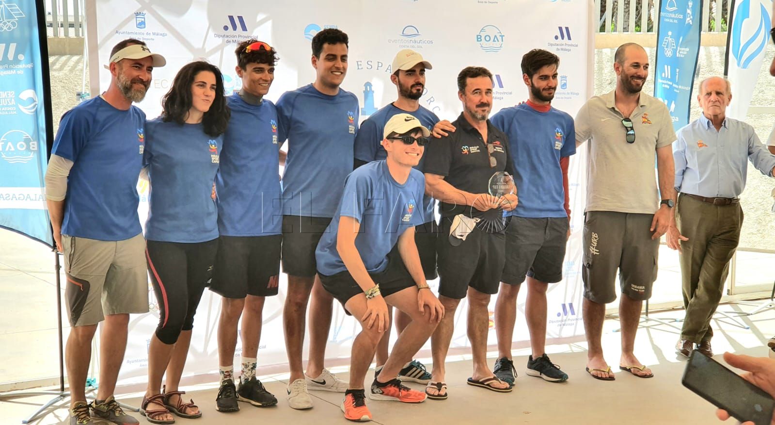 La embarcación Ciudad de Melilla Sport Capital, tercera en su grupo en la Málaga Sailing Cup 2022