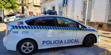 Policía Local en Melilla.