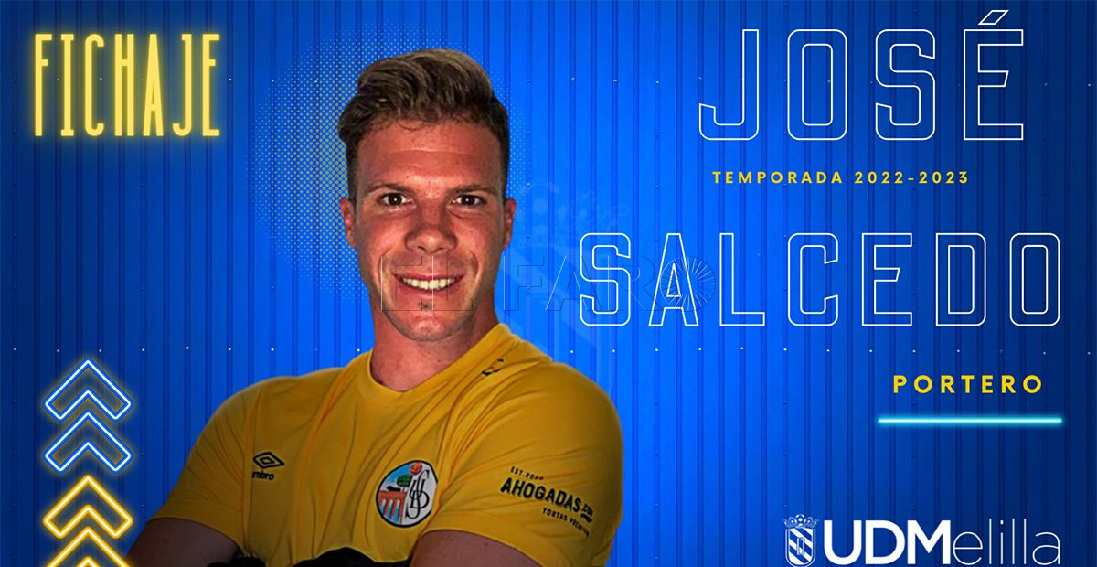José Antonio Salcedo y Andrés Moñino, nuevos porteros de la UD Melilla