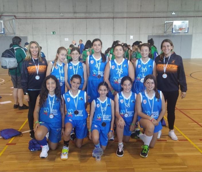 Las Minis Femeninas del Melilla Sport Capital Enrique Soler, finalizan la VII Jamboree en cuarta plaza