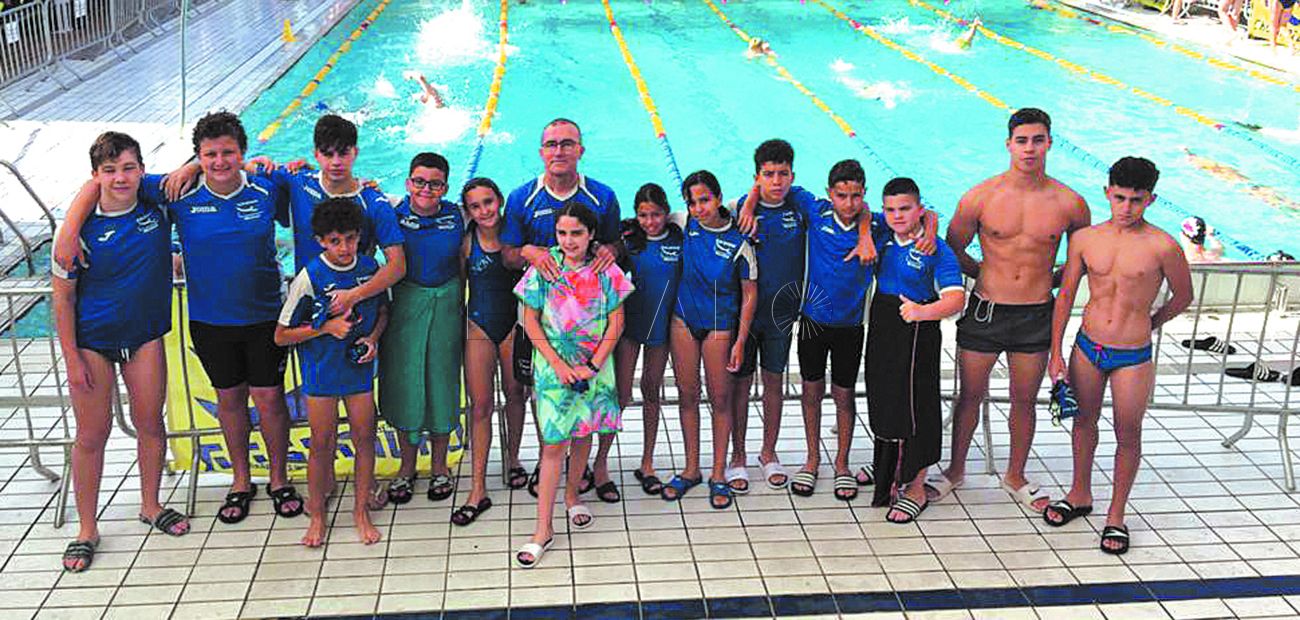 Gran papel en el Trofeo Villa de Churriana del Club Natación Melilla