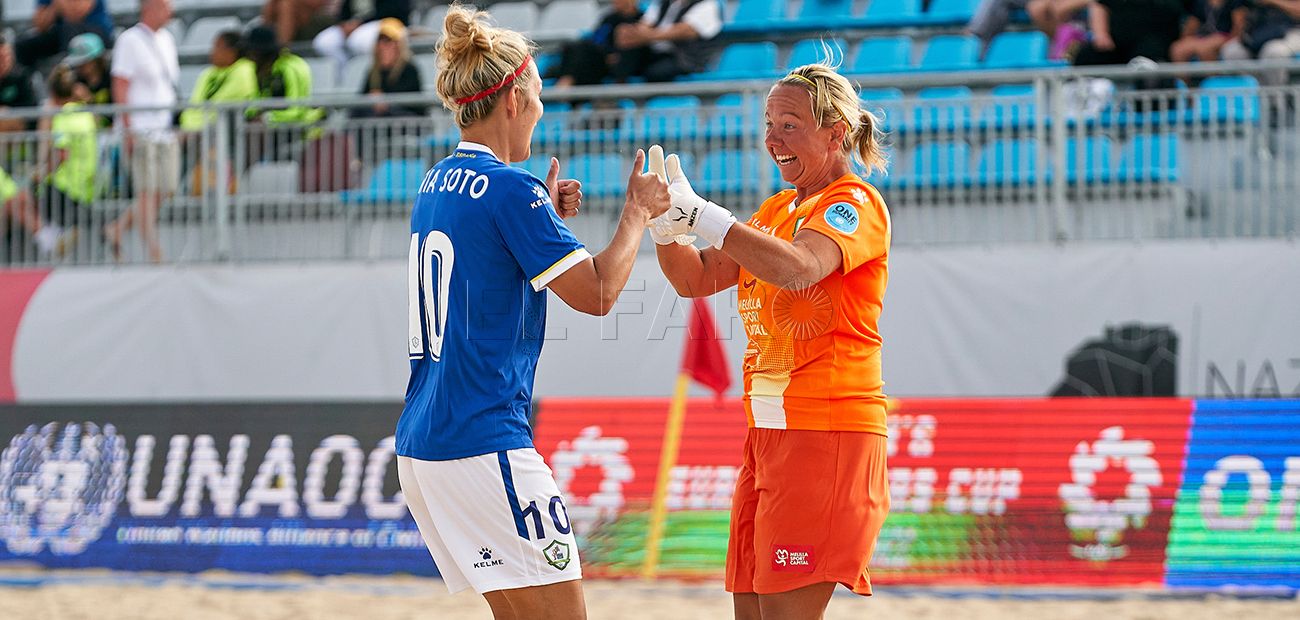 El CD Higicontrol cae en las semifinales del Europeo femenino de fútbol playa