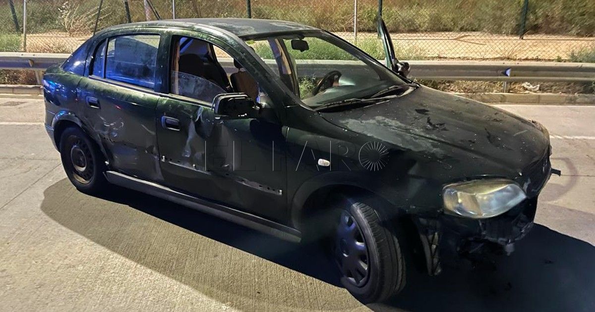Una persecución de película en Melilla deja tres agentes heridos y daños en tres patrullas y un coche estacionado