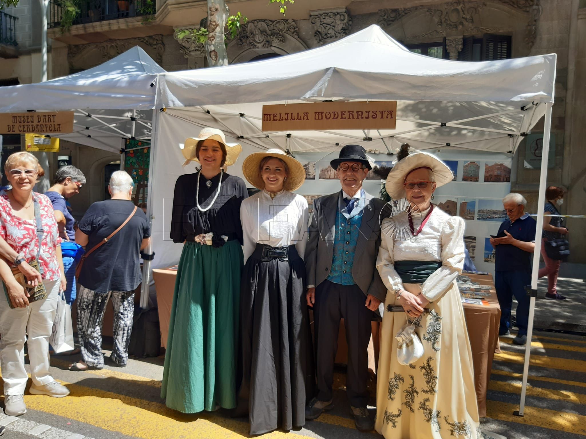 La Casa de Melilla en Barcelona, en la Feria Modernista de la Ciudad Condal