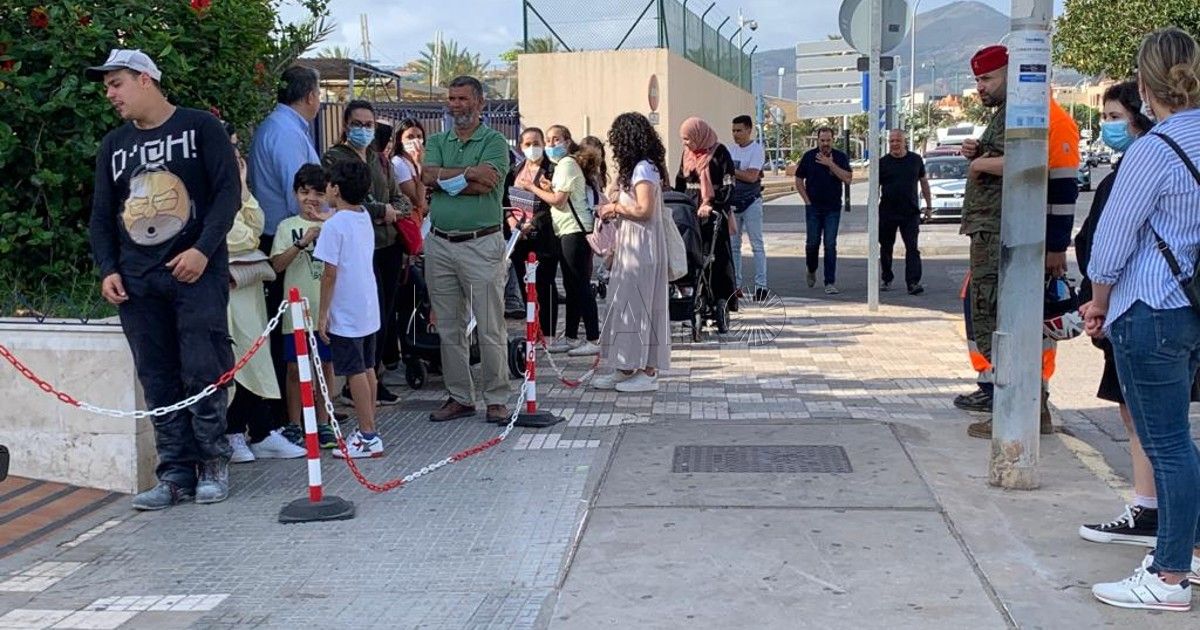 La reapertura fronteriza sube un 553 % expedición de pasaportes y DNI en Melilla