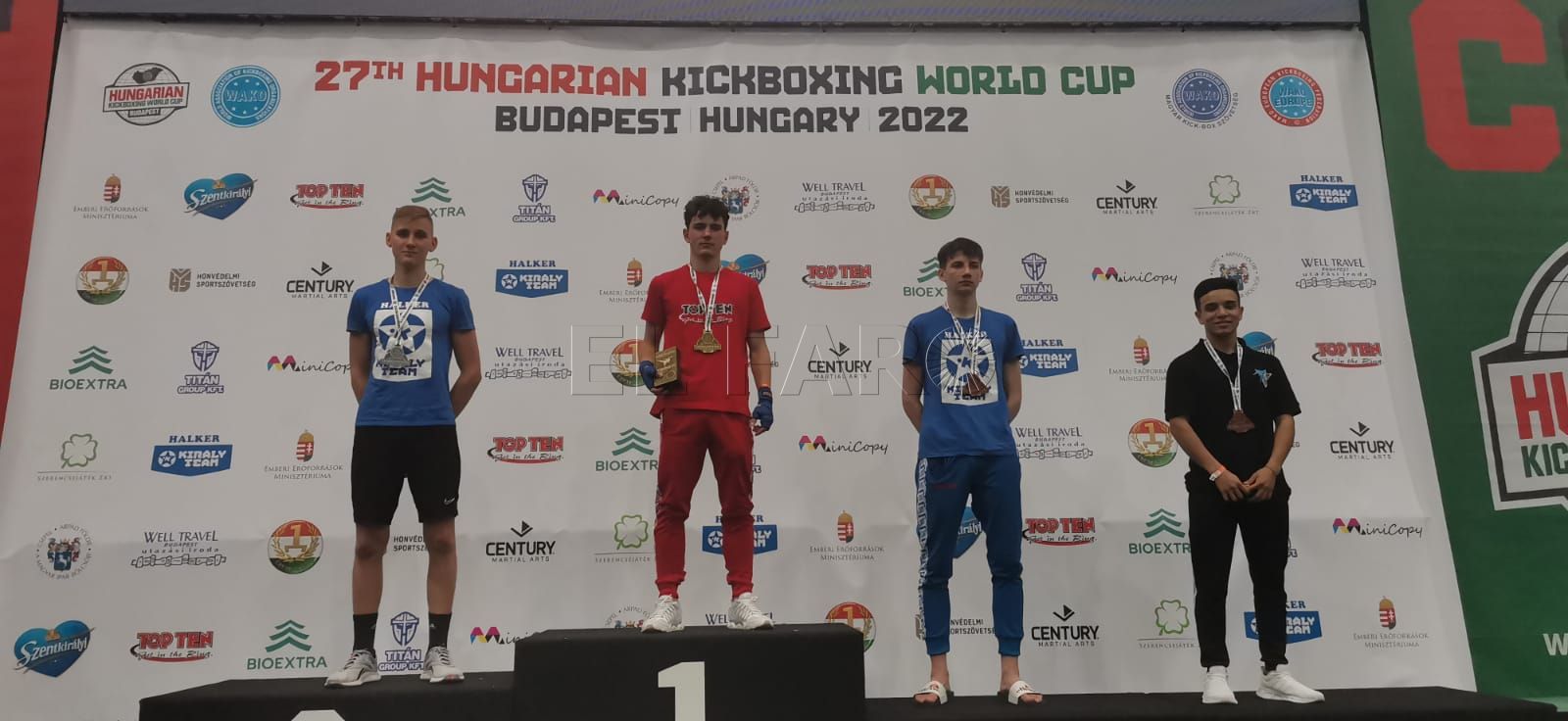 Antxo Vidal, oro y bronce en Hungría