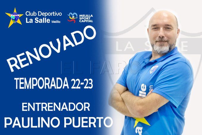 Paulino Puerto seguirá un año más como técnico del MSC La Salle
