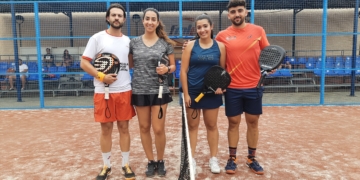 En Primera Categoría, María Mizzi y Javier Aznar consiguieron vencer 6/2-7/5 a María López y Armando Moya.