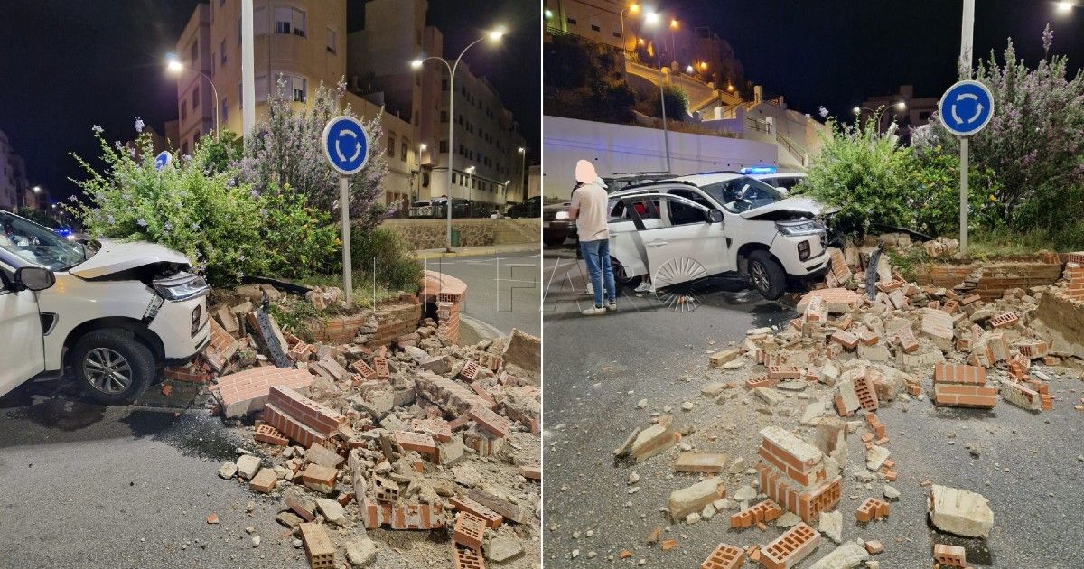 Denunciado el conductor que, bajo los efectos del alcohol, se estrelló en la rotonda del Tesorillo