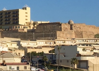 Fuerte de Victoria Chica en Melilla.