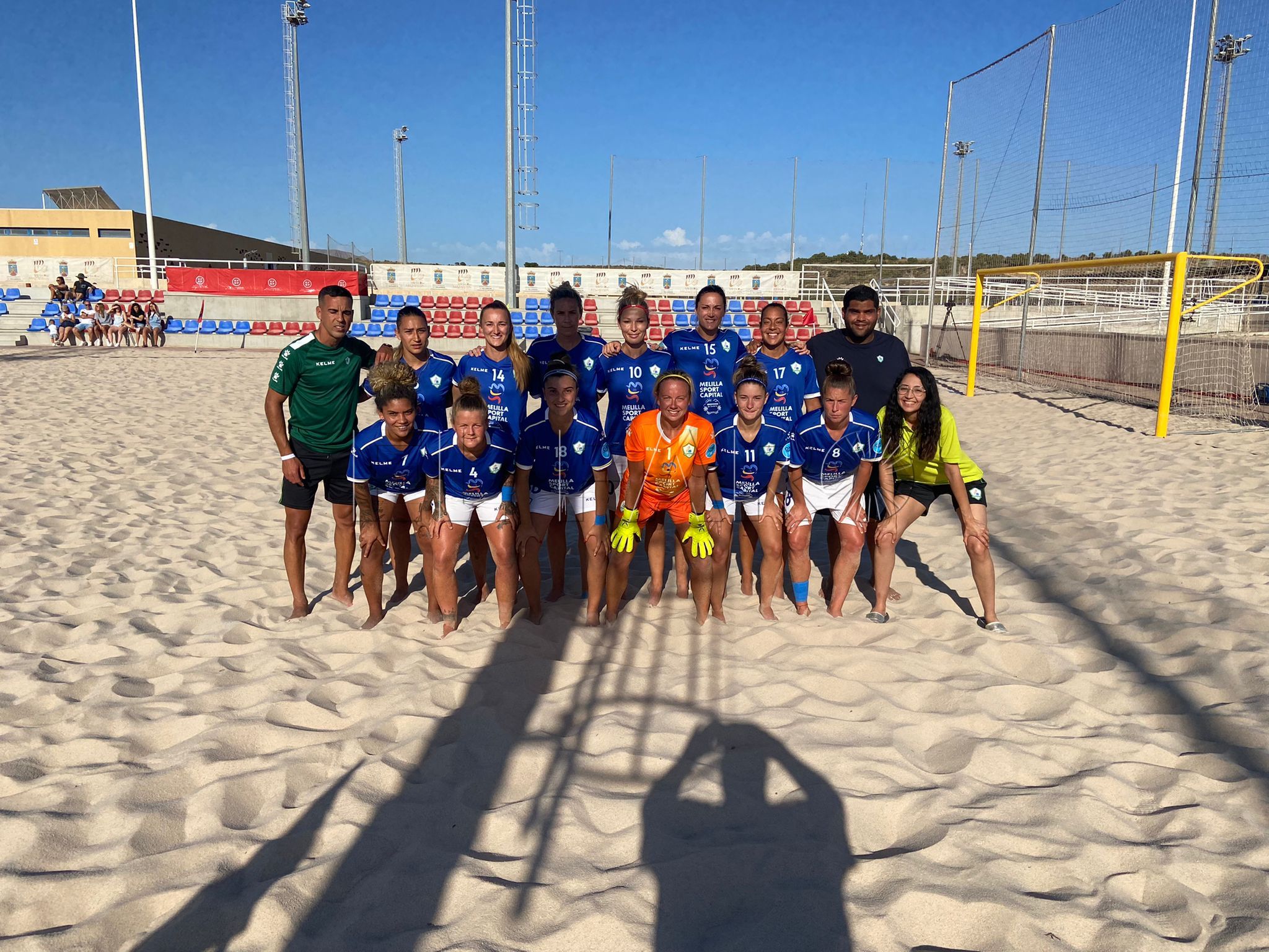 El Higicontrol sigue su caminar en la Primera División del fútbol playa femenino